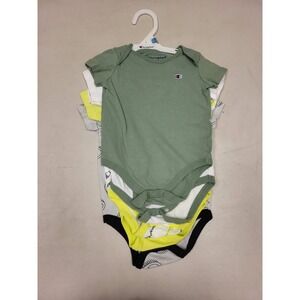 Champion 6-9 Months Bodysuit 5 Pack Baby Clothes Romper Girl Boy Outfit